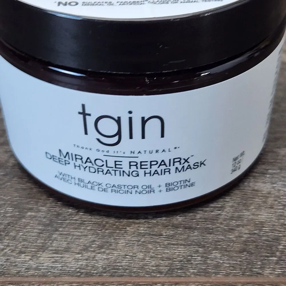 NEW TGIN MIRACLE REPAIR DEEP HYDRATING HAIR MASK | 12 fl oz